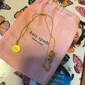 Kate Spade “N” pendant